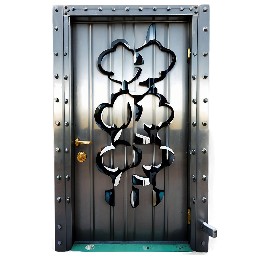 Sturdy Metal Door Png Tno23