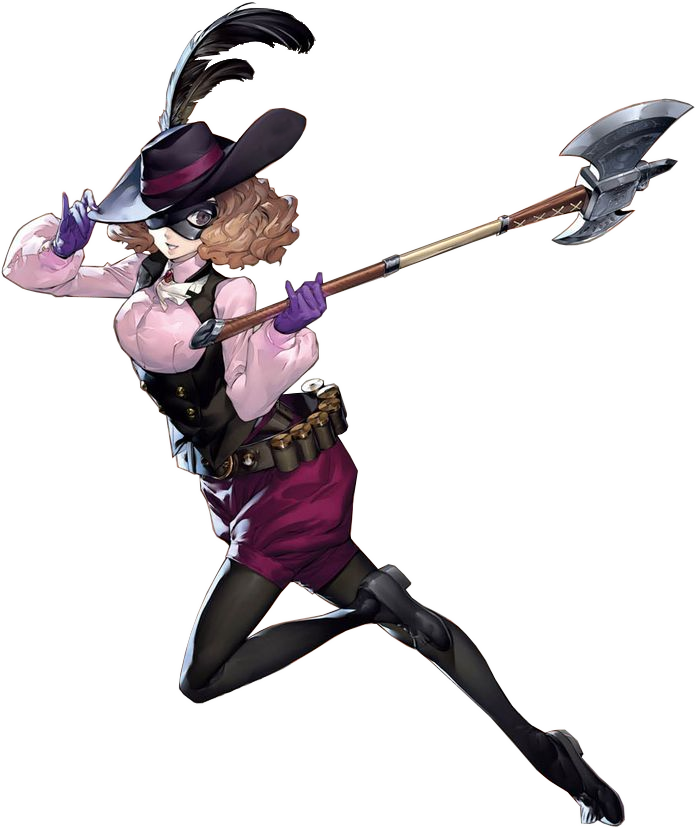 Stylish Anime Thief With Axe