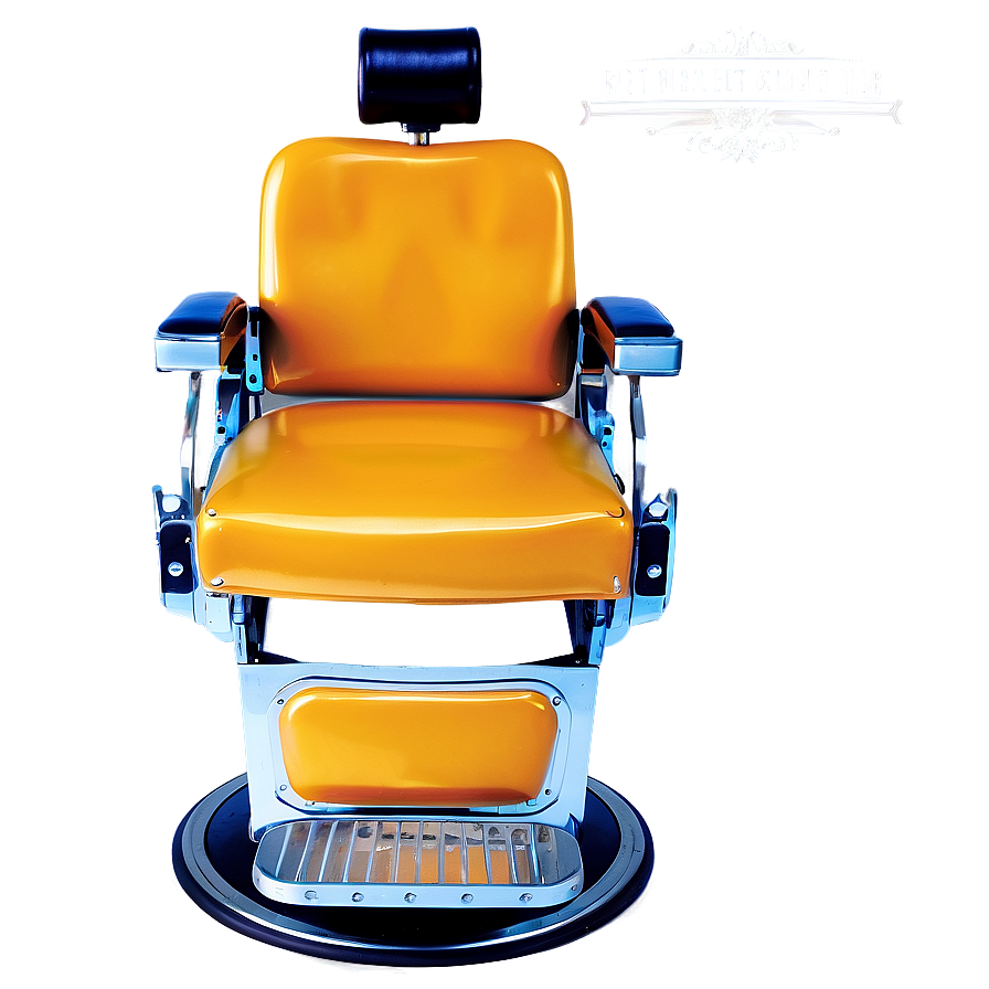 Stylish Barber Chair Png 06282024