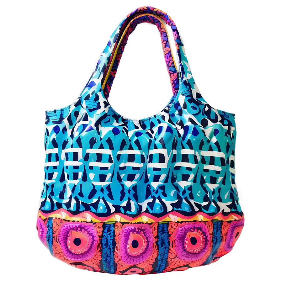 Stylish Beach Bag Design Png 06292024