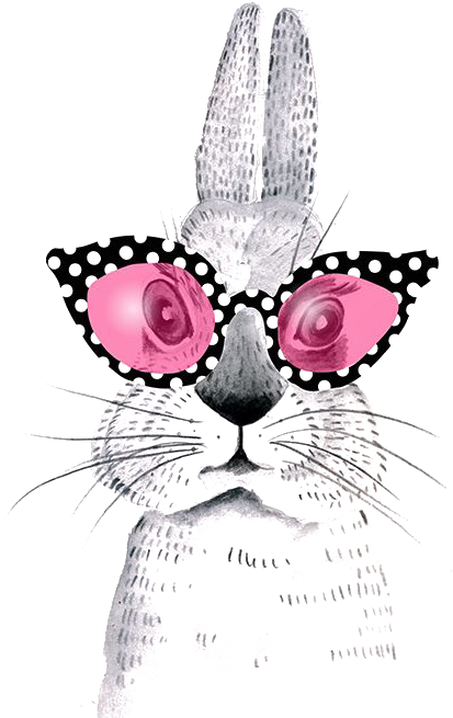 Stylish Cat Sunglasses Illustration