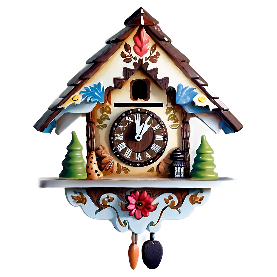 Stylish Cuckoo Clock Png 20