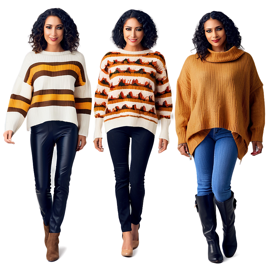 Stylish Fall Sweaters Png Gsv53