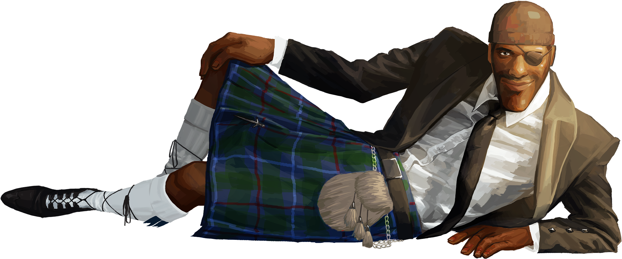 Stylish Man Kilt Reveal