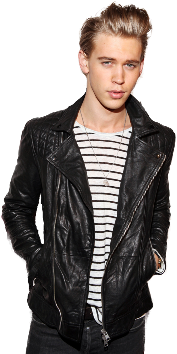 Stylish Manin Leather Jacket