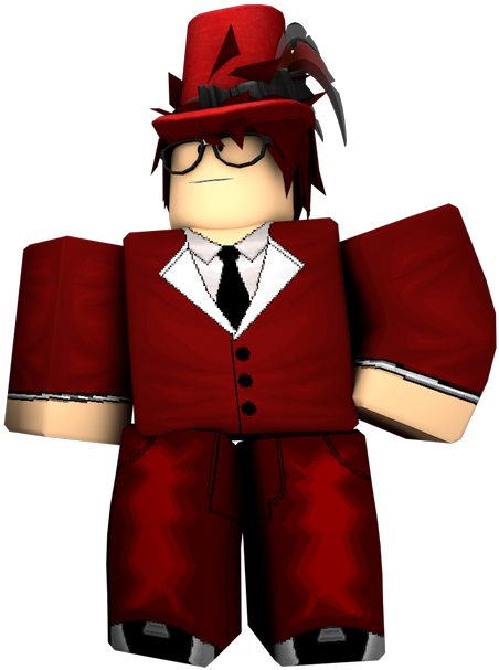 Stylish Roblox Avatar Red Suit