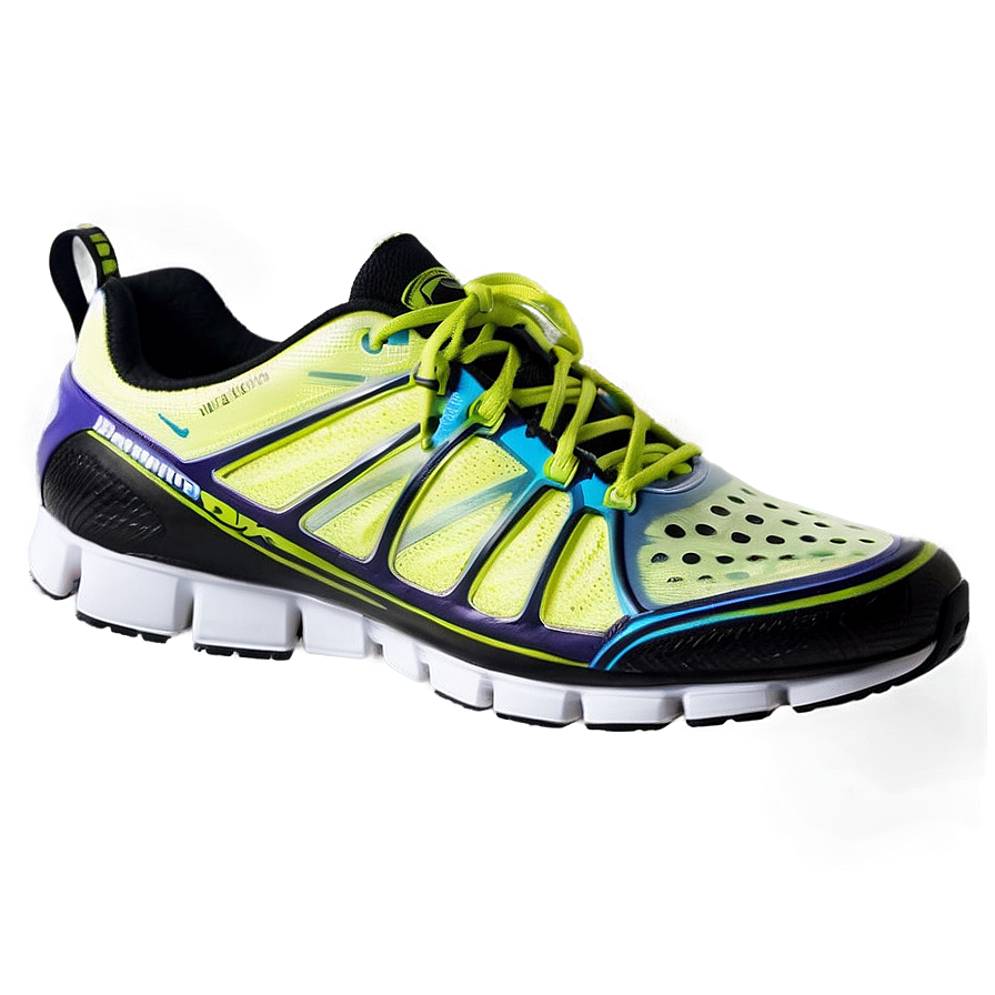 Stylish Running Shoe Png 06132024