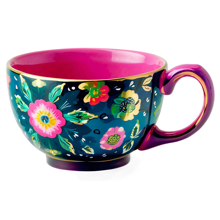 Stylish Tea Cup Png 96