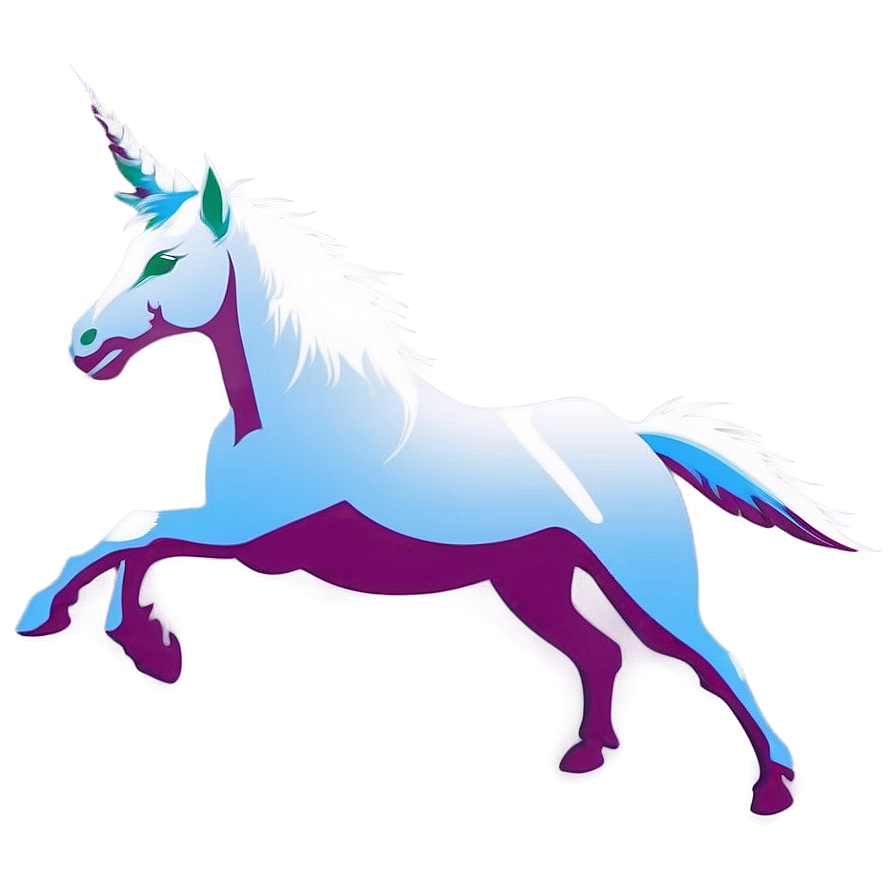 Stylish Unicorn Silhouette Png 82