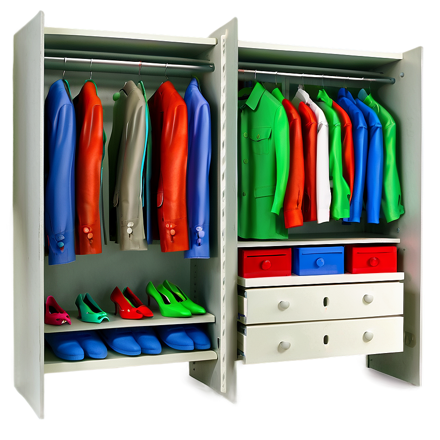 Stylish Wardrobe Interior Png Ntb