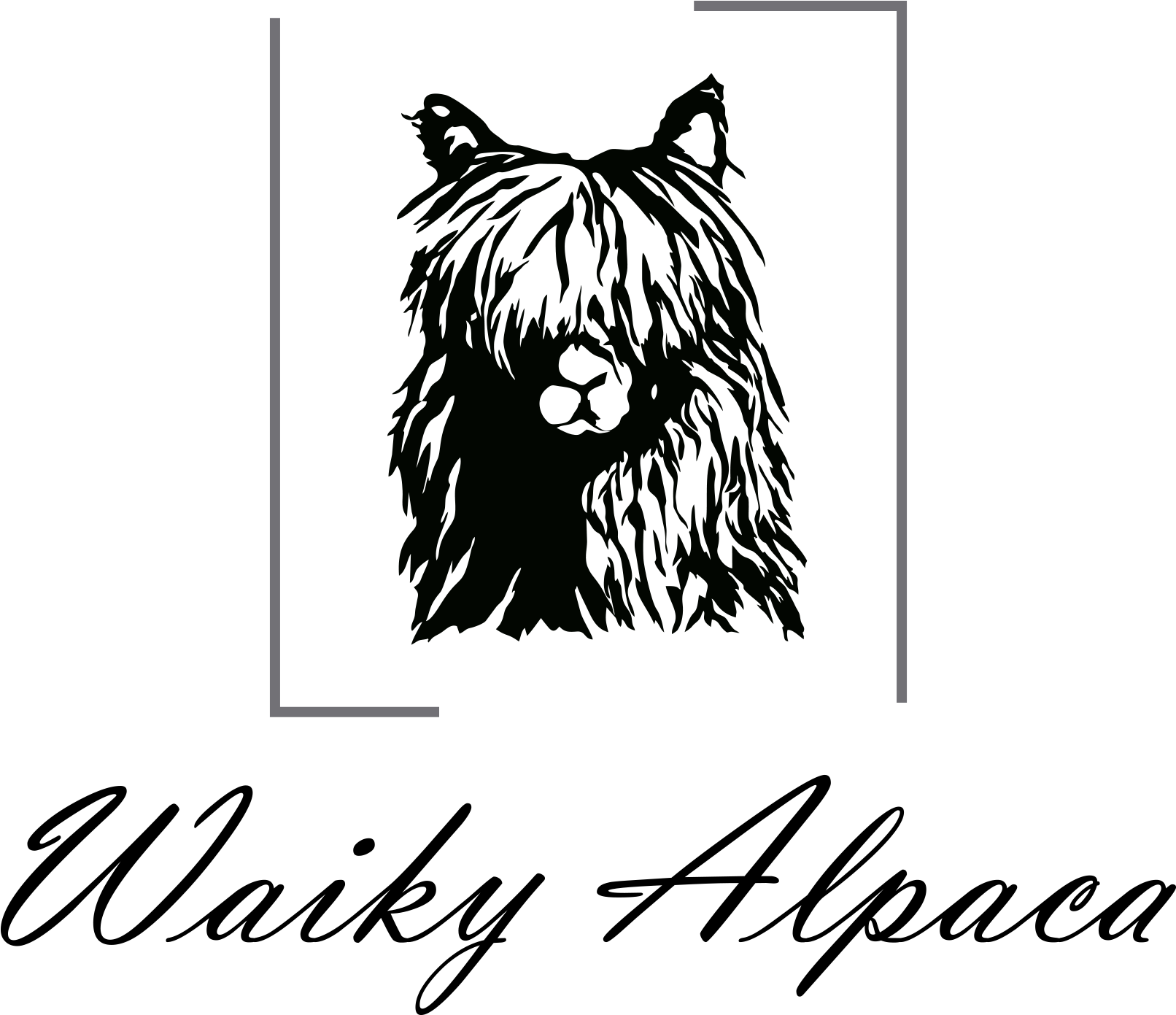 Stylized Alpaca Logo