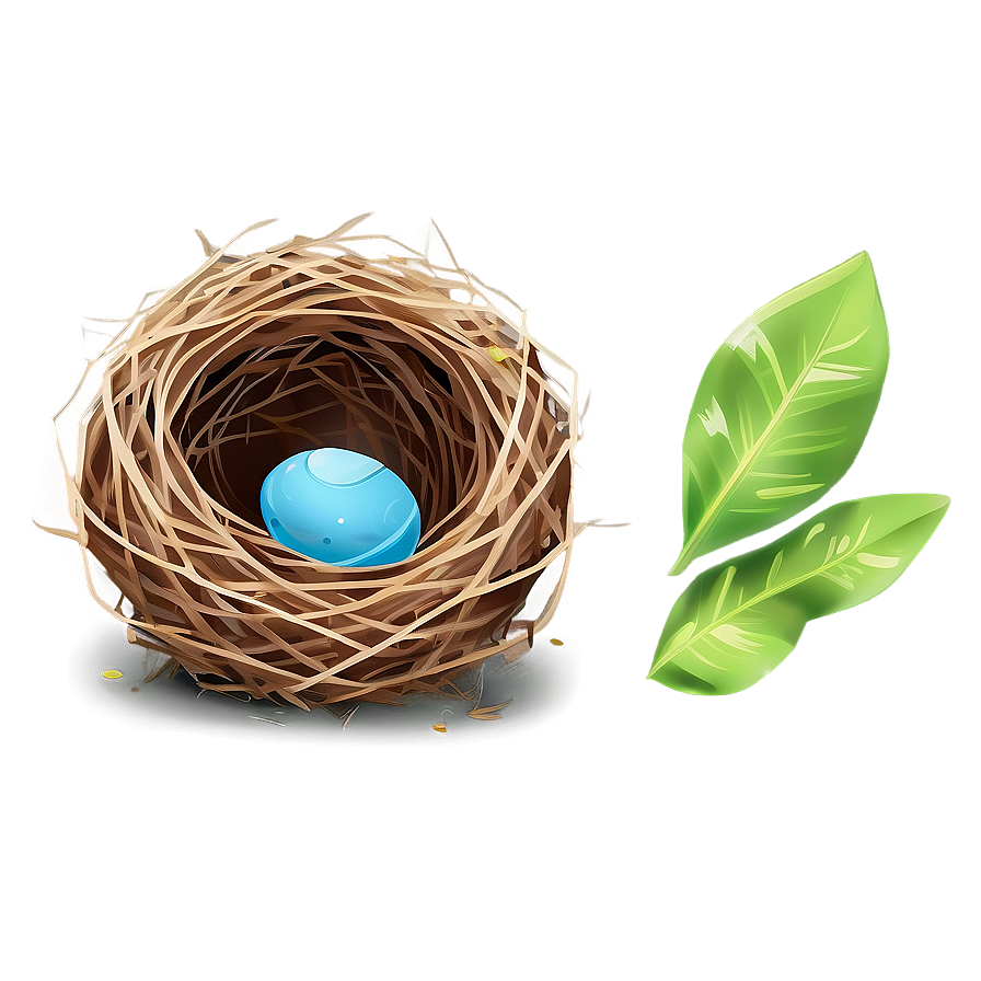 Stylized Bird Nest Png 49