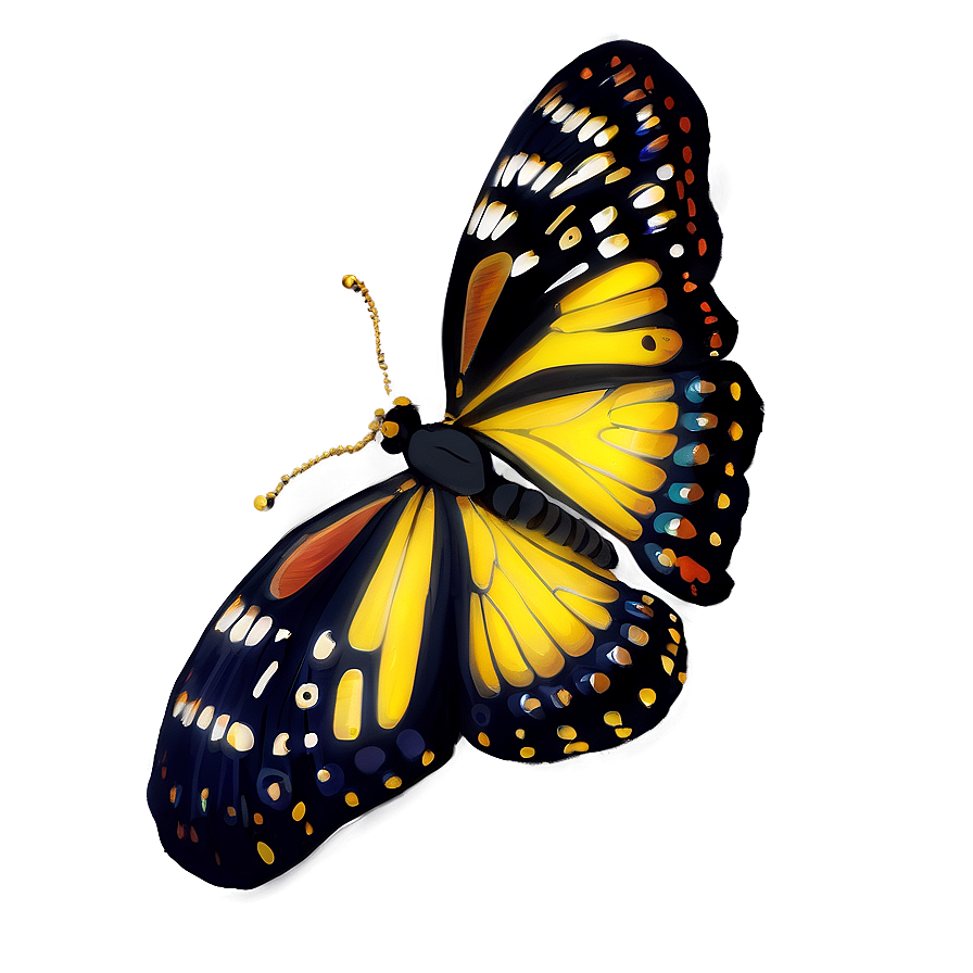 Stylized Butterfly Png 67