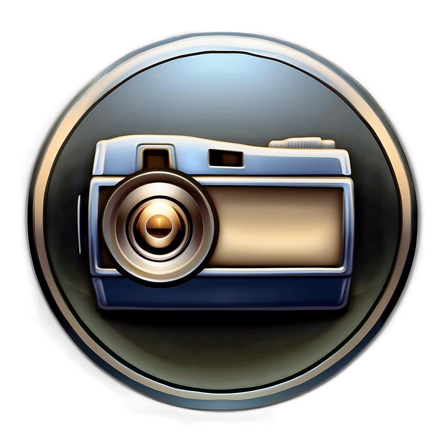 Stylized Camera Logo Png Etx48