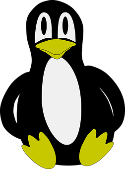 Stylized Cartoon Penguin Illustration