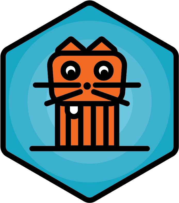 Stylized Cat Puppet Icon