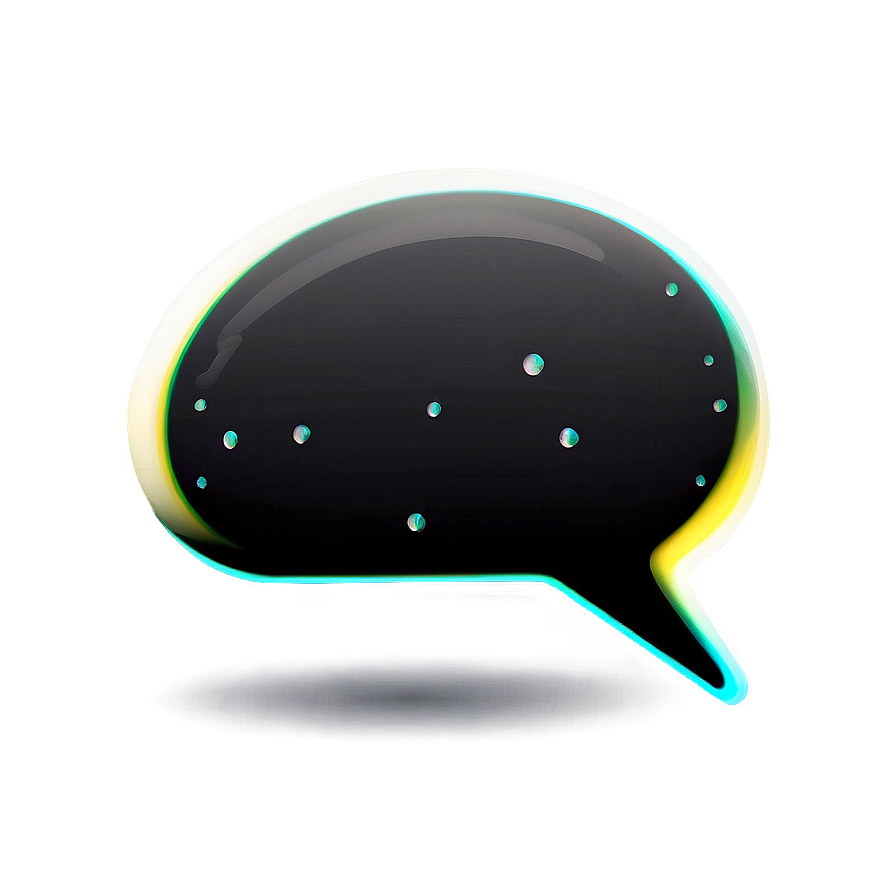 Stylized Chat Bubble For Web Png Uyv