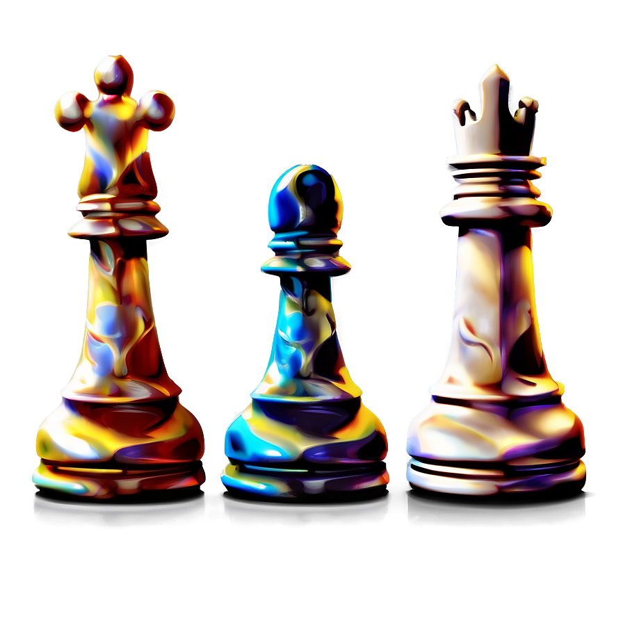 Stylized Chess Pawn Png 06132024