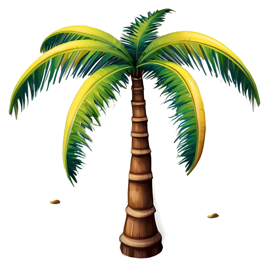 Stylized Coconut Tree Png 74