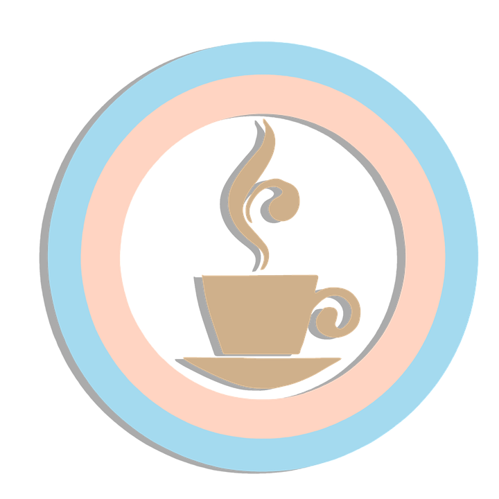 Stylized Coffee Cup Logo