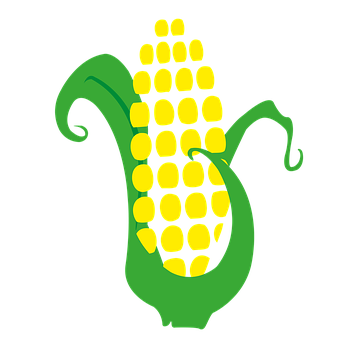 Stylized Corn Graphic