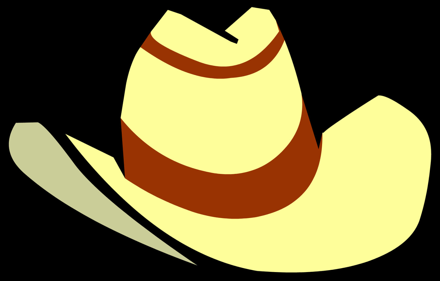 Stylized Cowboy Hat Vector