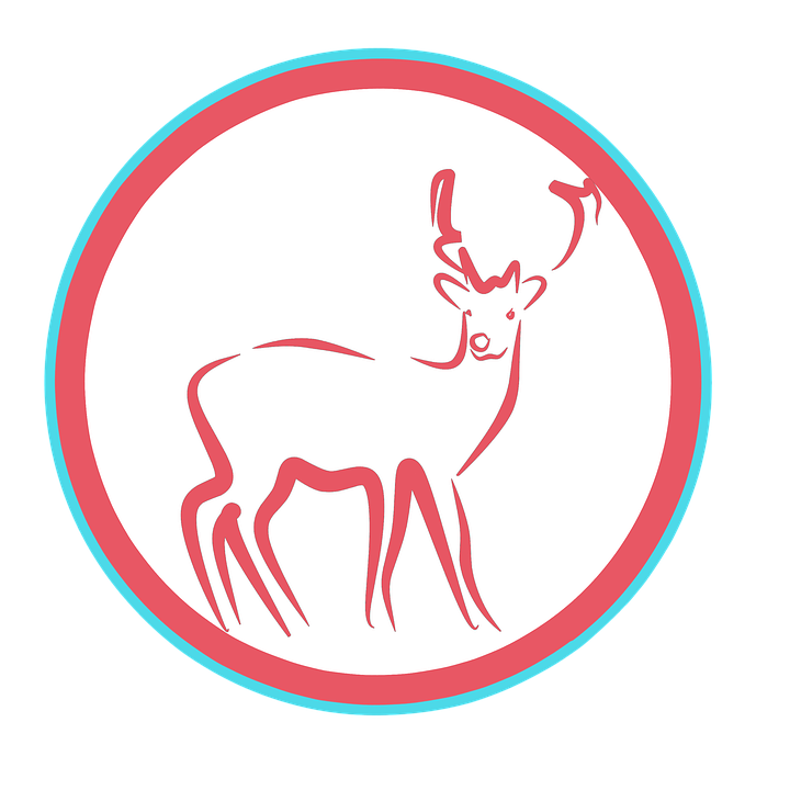 Stylized Deer Icon