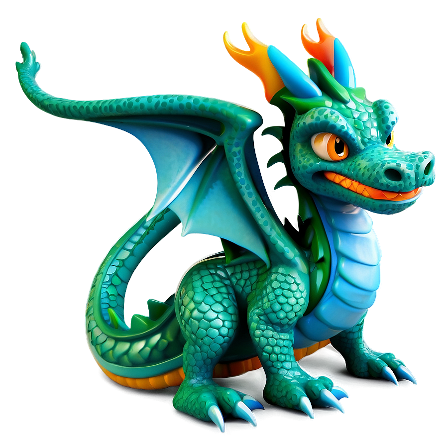 Stylized Dragon Mascot Png Vsn90