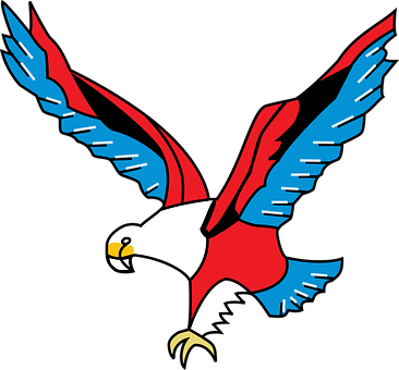 Stylized Eagle Graphic