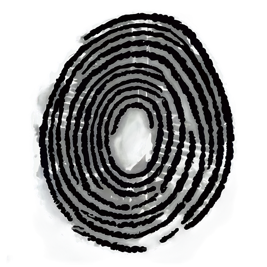 Stylized Fingerprint Vector Png 59