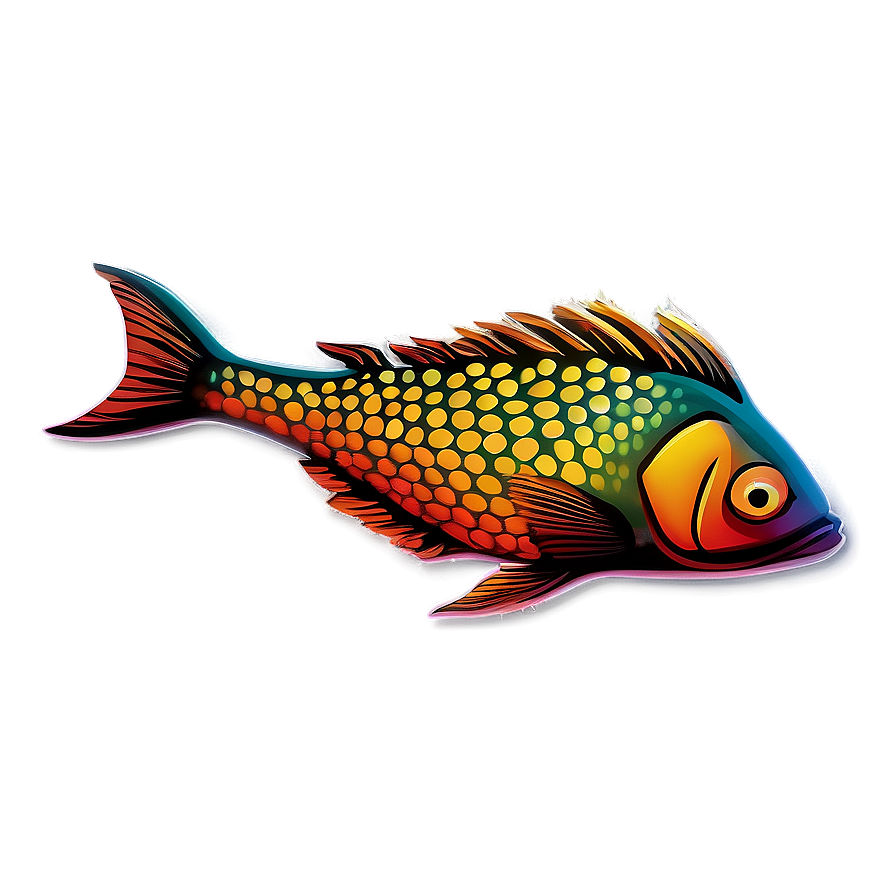 Stylized Fish Fin Png Dgw95