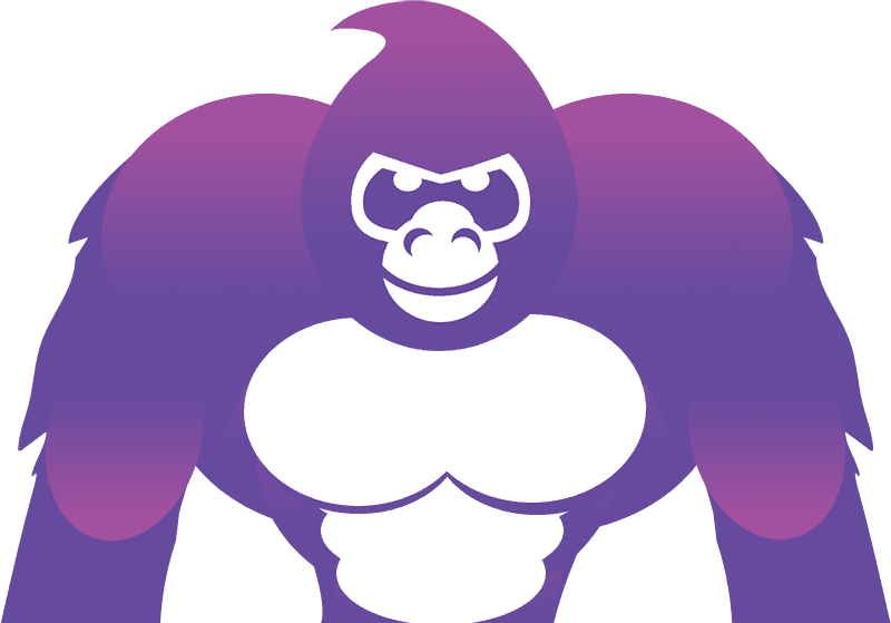 Stylized Gorilla Graphic