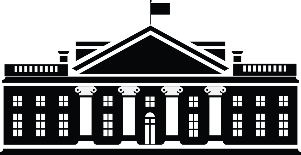 Stylized Government Building Clipart