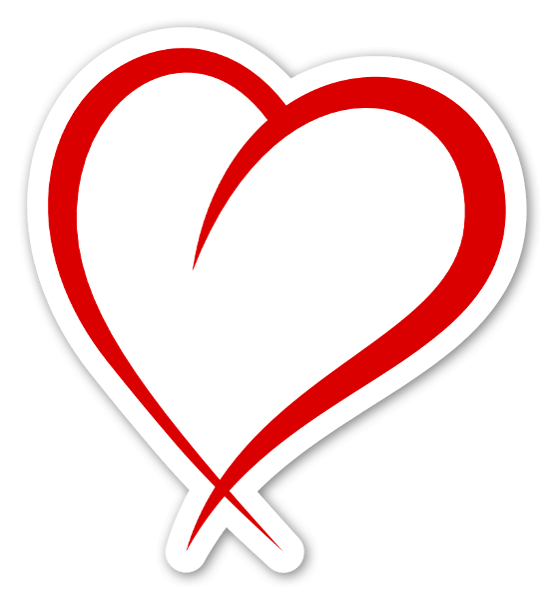 Stylized Heart Graphic