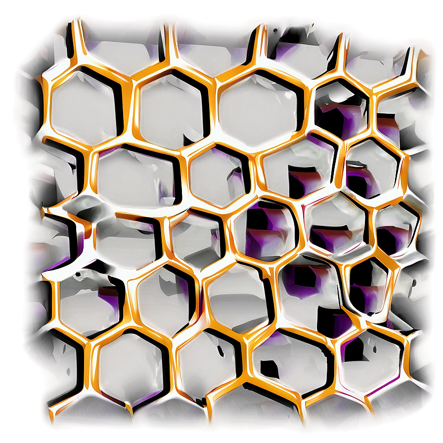 Stylized Honeycomb Pattern Png 05232024