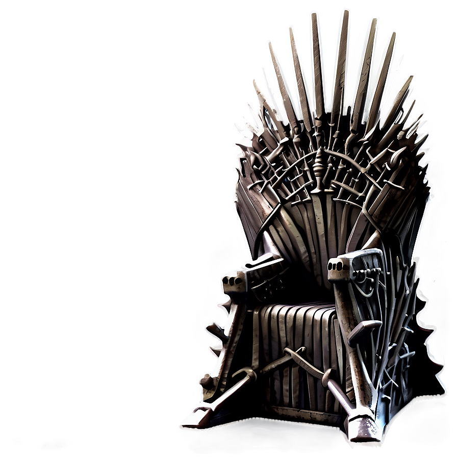 Stylized Iron Throne Image Png Gpi