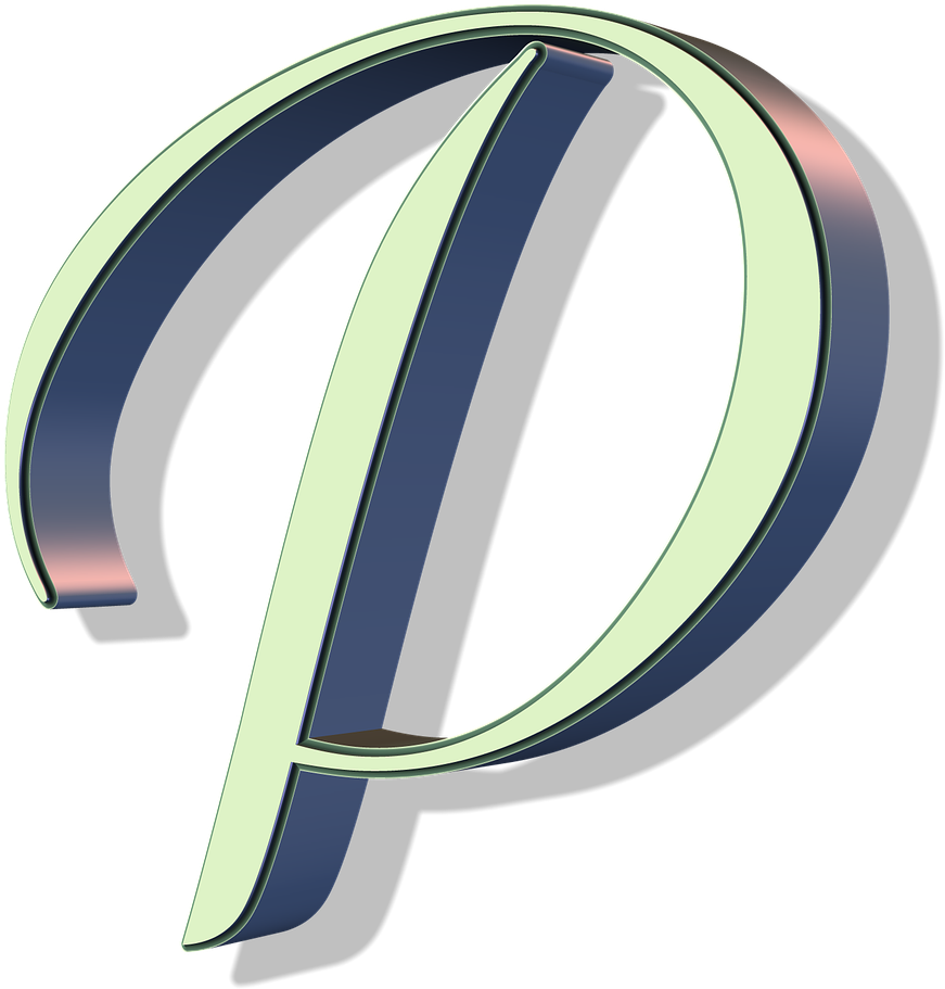 Stylized Letter P Logo