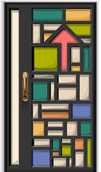 Stylized Modern Door Design