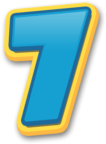 Stylized Number7 Icon