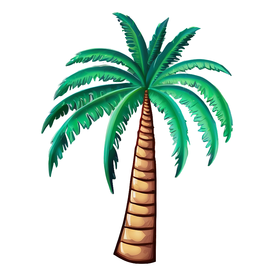 Stylized Palm Tree Png Mwk