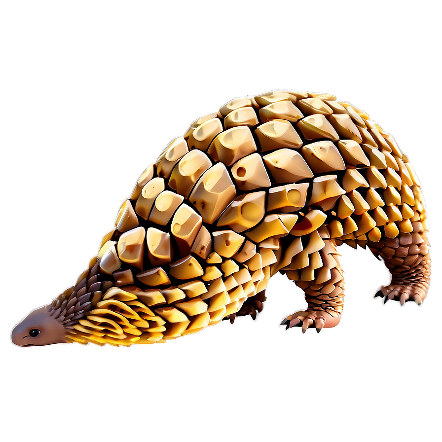 Stylized Pangolin Icon Png Rcx