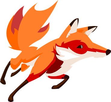 Stylized Red Fox Illustration