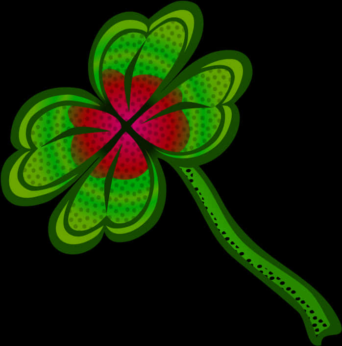 Stylized Shamrock Illustration