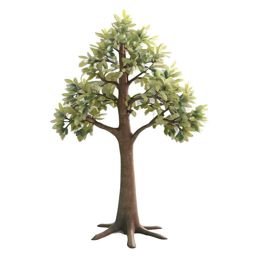 Stylized Small Tree Png 06132024