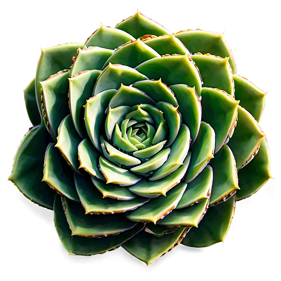 Stylized Succulent Png 05242024