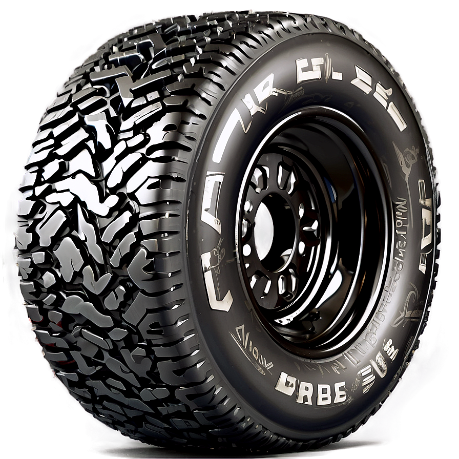 Stylized Tire Tread Png Tpj23