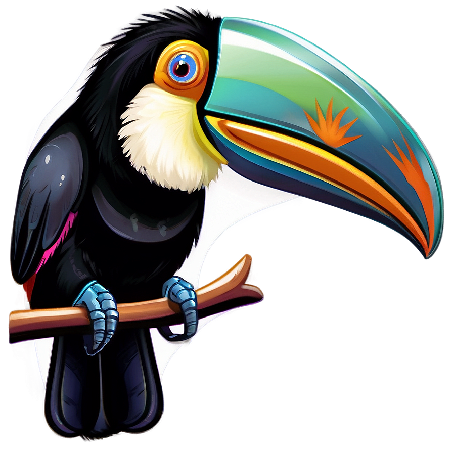 Stylized Toucan Vector Png 31