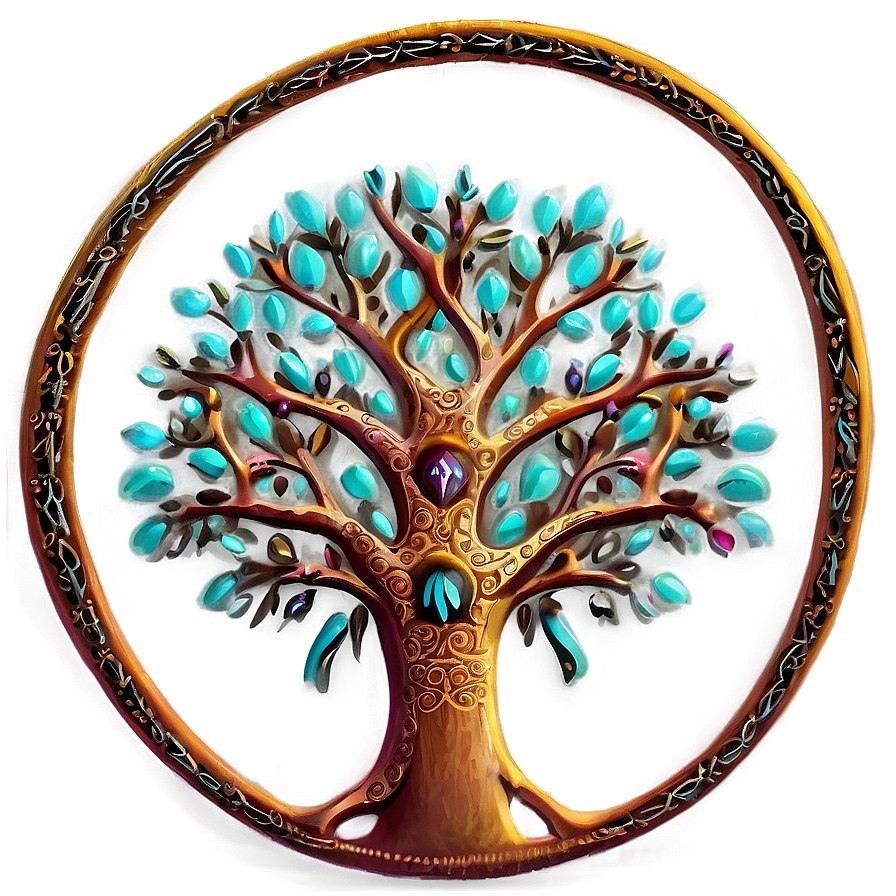 Stylized Tree Of Life Graphic Png Pyt56