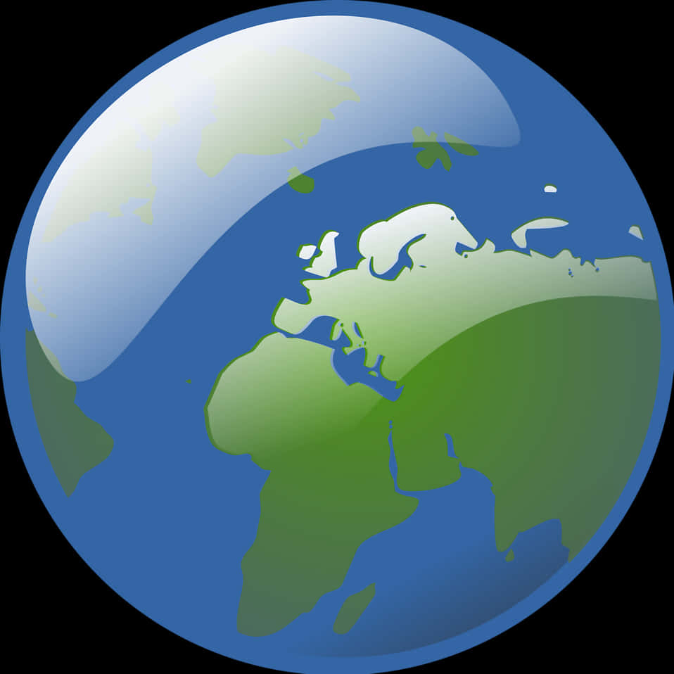 Stylized Vector Globe