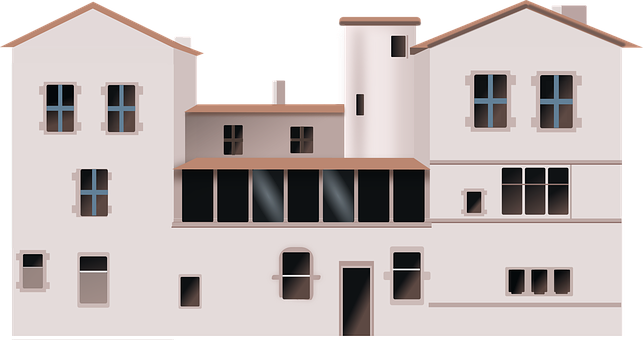 Stylized Vector House Illustration